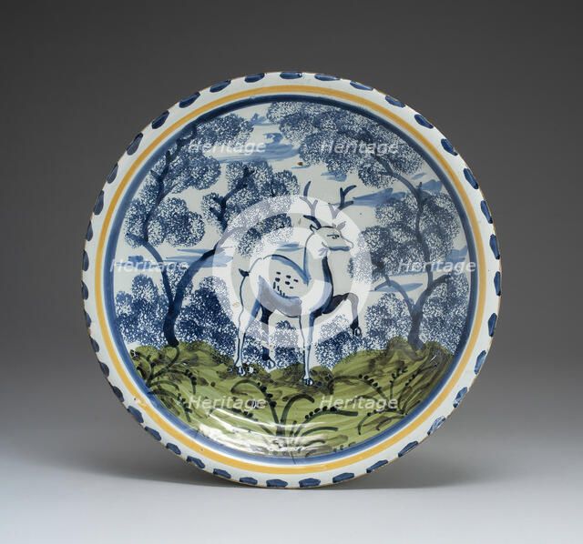 Charger, Bristol, 1700/50. Creator: Unknown.