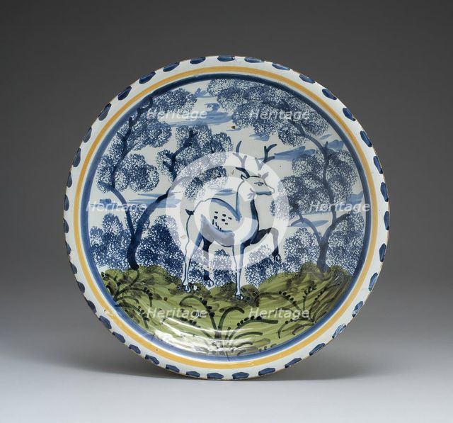 Charger, Bristol, 1700/50. Creator: Unknown.