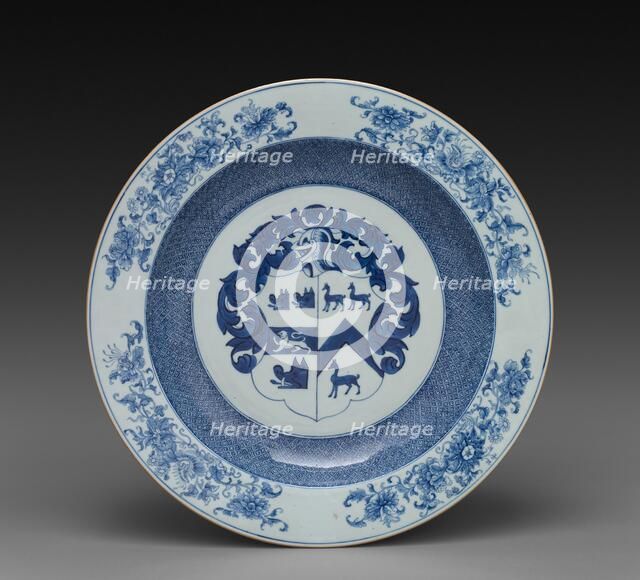 Charger, c. 1720. Creator: Unknown.