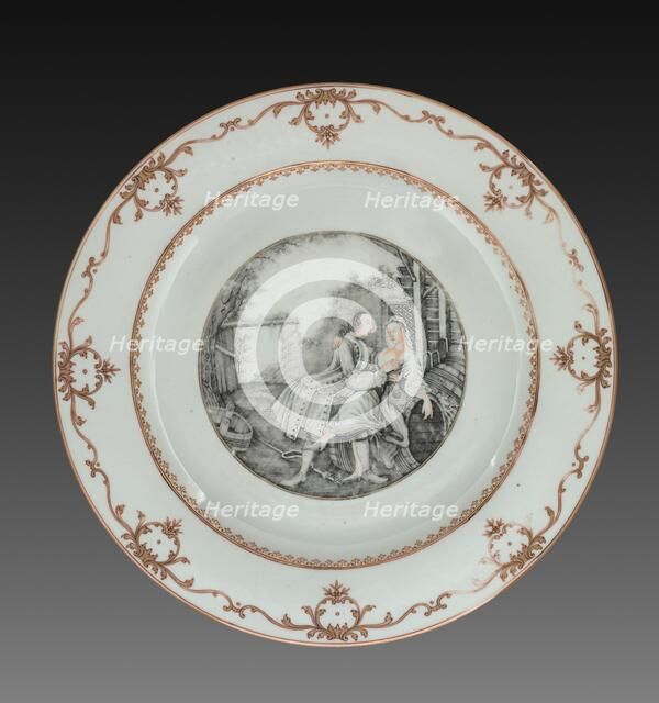 Charger, c. 1750. Creator: Unknown.