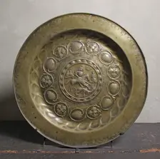 Charger, German, late 15th century. Creator: Unknown
