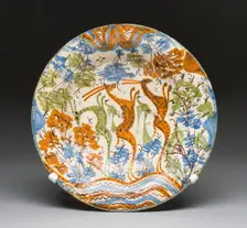 Charger, Seville, Late 17th century. Creator: Unknown
