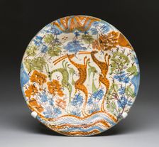 Charger, Seville, Late 17th century. Creator: Unknown