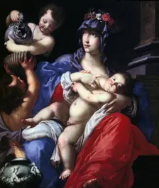 Charity 17th century. Artist: Cesare Dandini