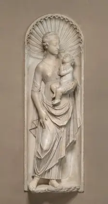 Charity, 1475/1480. Creator: Mino da Fiesole