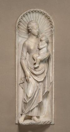 Charity, 1475/1480. Creator: Mino da Fiesole