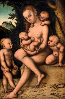 Charity, 1535. Creator: Cranach, Lucas, the Elder (1472-1553)