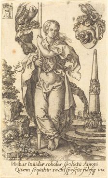 Charity, 1552. Creator: Heinrich Aldegrever