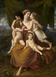 Charity, 1828. Creator: Wilhelm Schadow