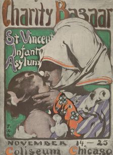 Charity bazaar St. Vincent infant asylum, c1901. Creator: Unknown