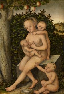Charity, ca 1537. Artist: Cranach, Lucas, the Elder (1472-1553)
