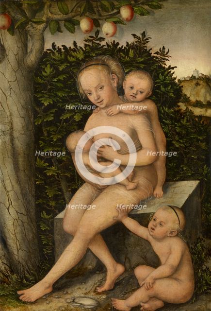 Charity, ca 1537. Artist: Cranach, Lucas, the Elder (1472-1553)