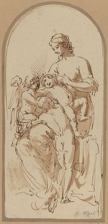 Charity. Creator: Benjamin West