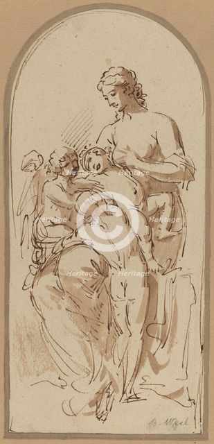 Charity. Creator: Benjamin West.