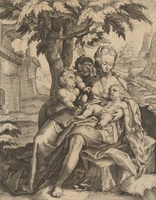 Charity. Creator: Goltzius School