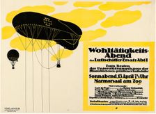 Charity Evening of the Airship Replacement Dept. I , 1918. Creator: Oppenheim, Louis (1879-1936)