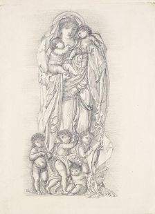 Charity - Figure Study, 1867. Creator: Sir Edward Coley Burne-Jones