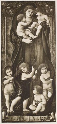 Charity from The Work of Edward Burne-Jones, c1860s, (1900). Creator: Unknown