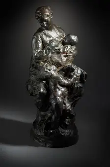 Charity (image 1 of 3), Founder). Creator: Jules Dalou