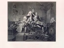 Charity in the Cellar, 18th century. Creator: Unknown