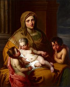 Charity, late 17th century. Artists: Unknown, Anon