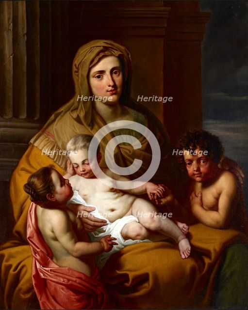 Charity, late 17th century. Artists: Unknown, Anon.