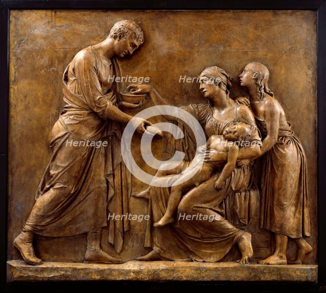 Charity: Monument to William Hammerton, 1832. Creator: John Gibson.