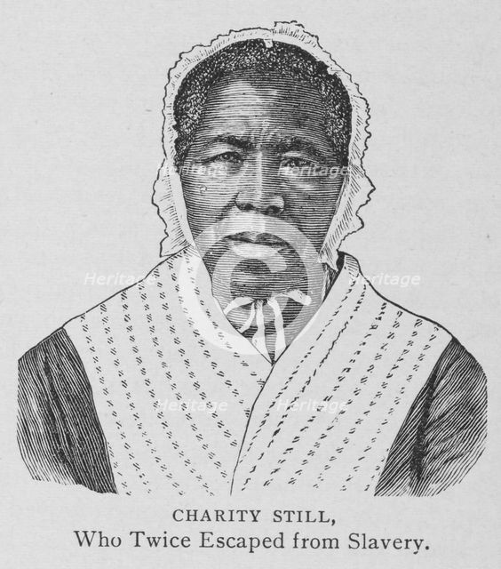 Charity Still, who twice escaped from slavery, 1897. Creator: Unknown.