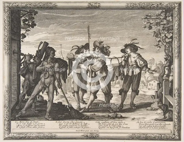 Charivari, ca. 1633. Creator: Abraham Bosse.
