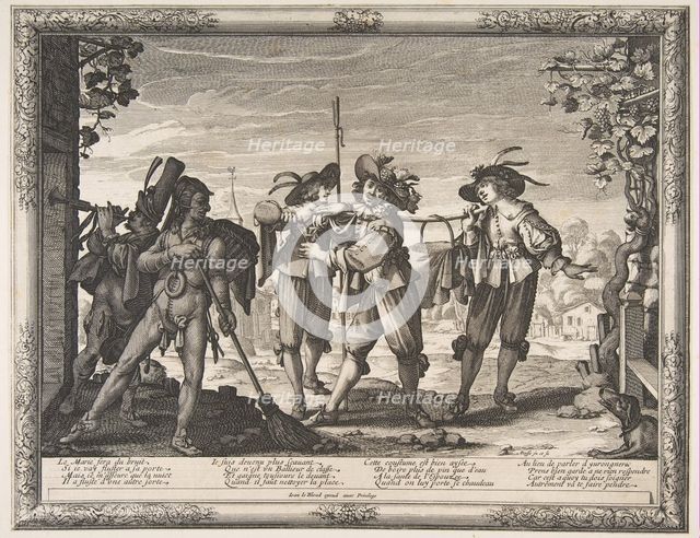 Charivari, ca. 1633. Creator: Abraham Bosse.