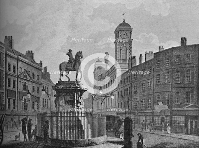 'Charing Cross and Northumberland House', 1907. Artist: Unknown.