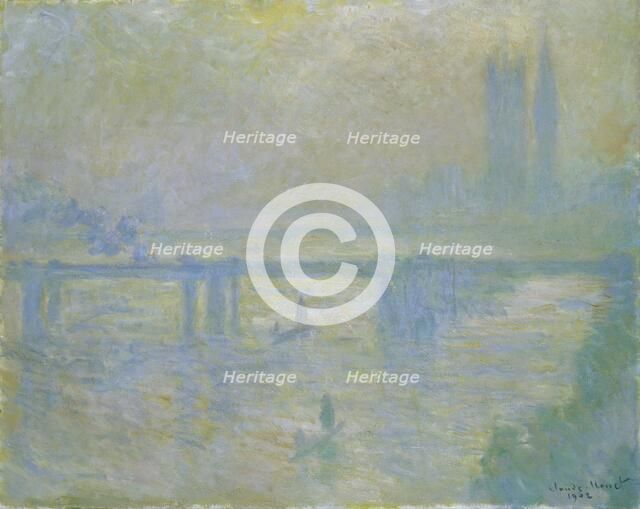 'Charing Cross Bridge', 1902. Artist: Claude Monet.
