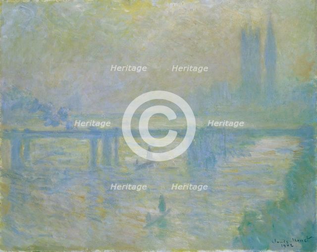 'Charing Cross Bridge', 1902. Creator: Claude Monet.
