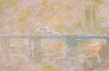 Charing-Cross Bridge in London, c. 1902. Artist: Monet, Claude (1840-1926)