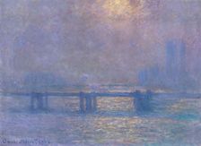 Charing Cross Bridge, the Thames, 1903. Creator: Monet, Claude (1840-1926)