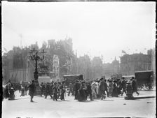 Charing Cross, City of Westminster, London, 1911. Creator: Katherine Jean Macfee