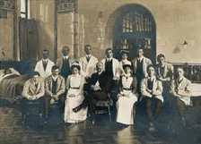 Charing Cross Hospital: a group portrait of senior hospital staff, 1906. Creator: Unknown