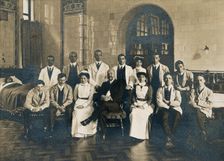 Charing Cross Hospital: a group portrait of senior hospital staff, 1906. Creator: Unknown