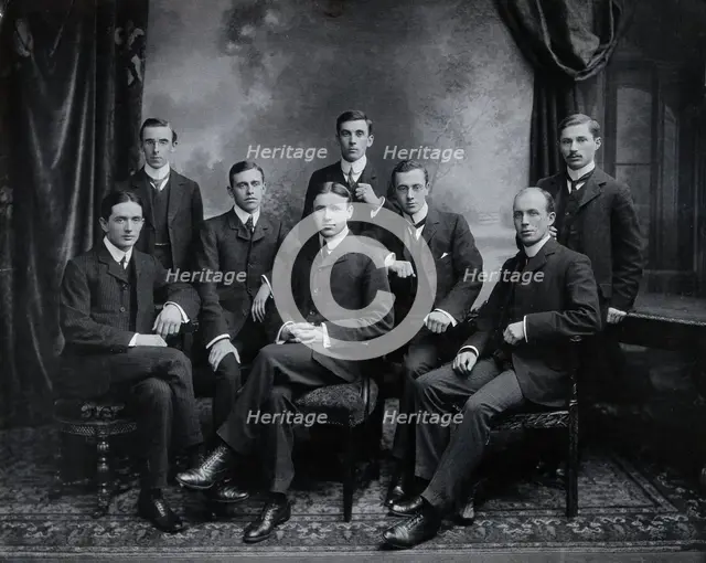 Charing Cross Hospital: a portrait of house physicians, 1904. Creator: Unknown.
