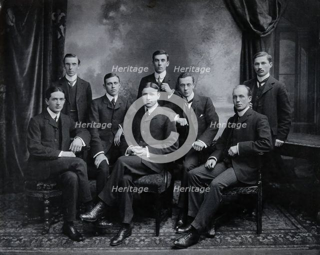 Charing Cross Hospital: a portrait of house physicians, 1904. Creator: Unknown.