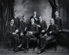 Charing Cross Hospital: a portrait of house physicians, 1904. Creator: Unknown
