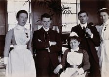 Charing Cross Hospital: staff portrait, 1904. Creator: Unknown