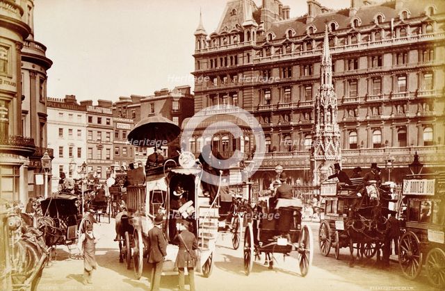 Charing Cross, London, c1900. Creator: Unknown.