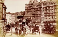 Charing Cross, London, c1900. Creator: Unknown