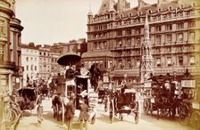 Charing Cross, London, c1900. Creator: Unknown