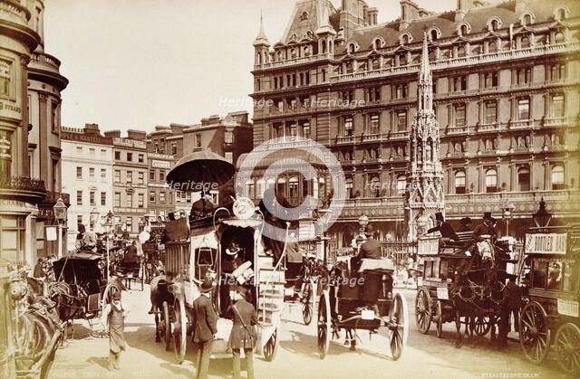 Charing Cross, London, c1900. Artist: Unknown