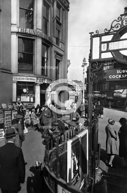 Charing Cross Post Office, City of Westminster, London. Artist: Unknown