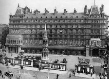 Charing Cross railway station, London, 1926-1927.Artist: McLeish