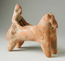 Chariot with Horse and Driver, 1st century BCE-1st century CE. Creator: Unknown