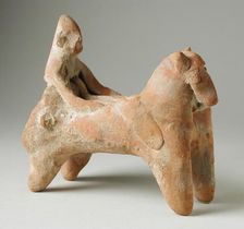 Chariot with Horse and Driver, 1st century BCE-1st century CE. Creator: Unknown